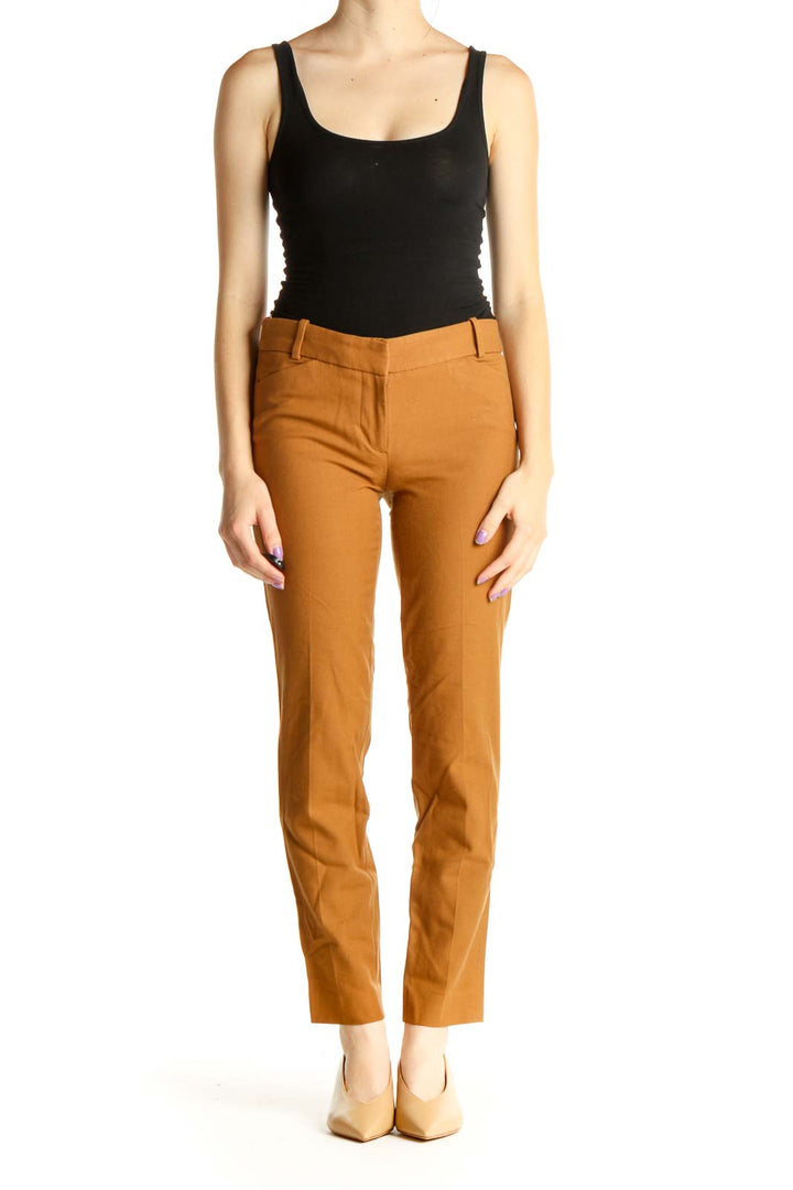 Brown All Day Wear Trousers