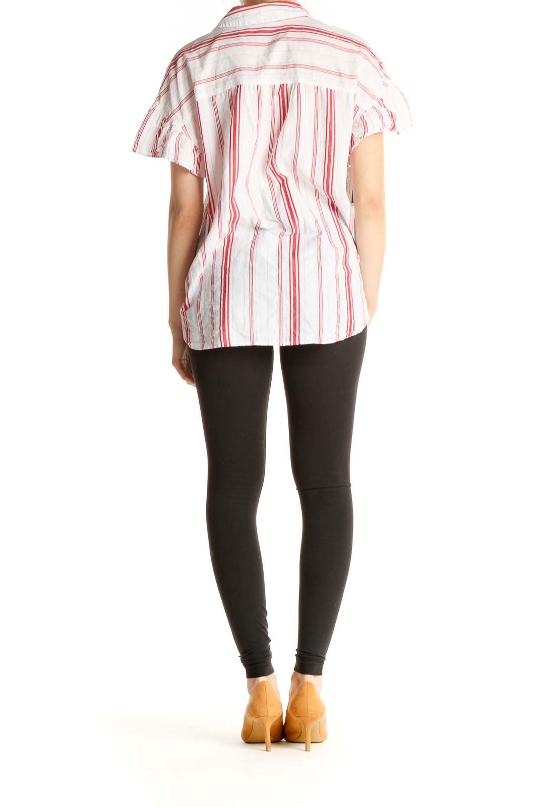 White Striped All Day Wear Shirt