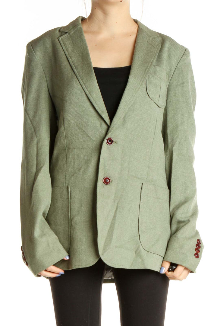 Green Retro Blazer