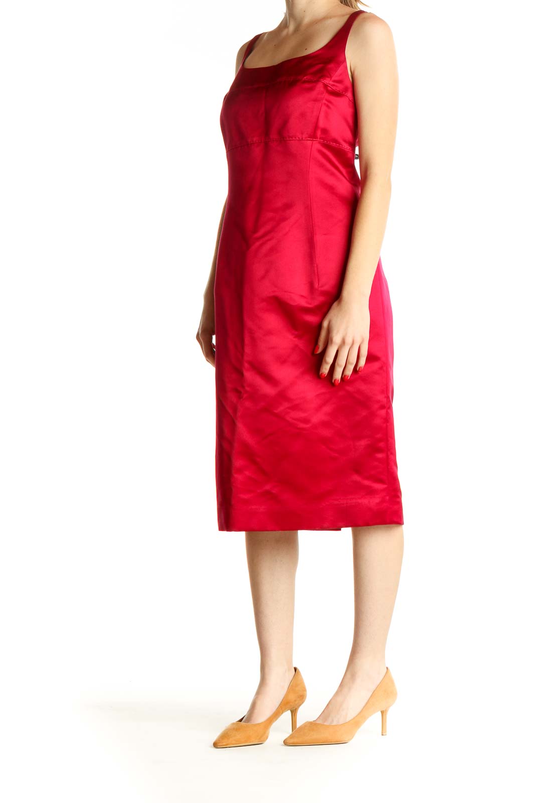 Red Sheath Dress