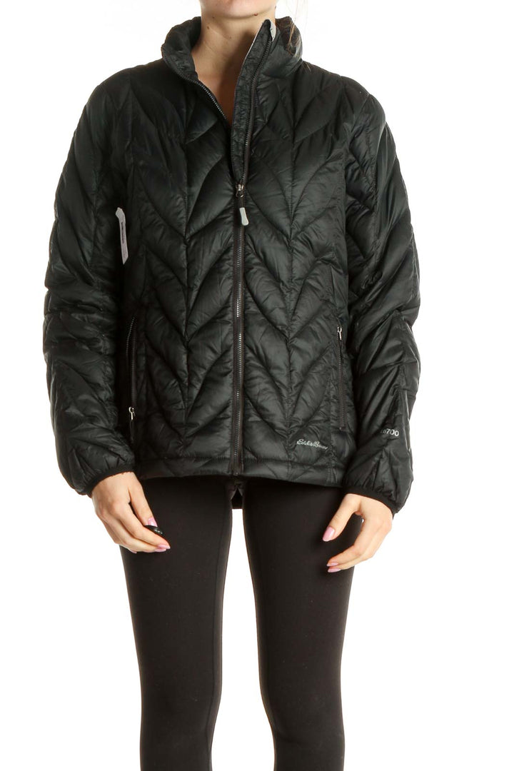 Black Quilted Jacket