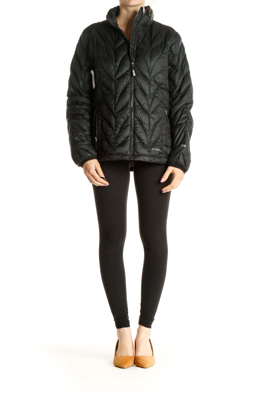 Black Quilted Jacket