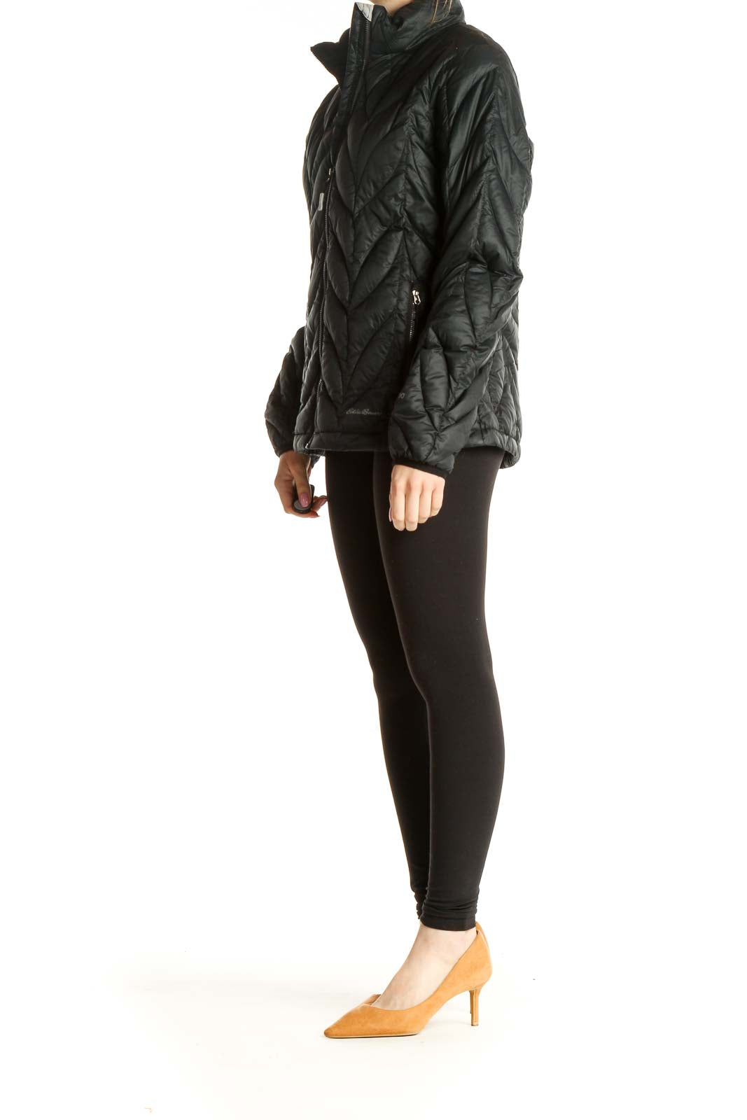 Black Quilted Jacket