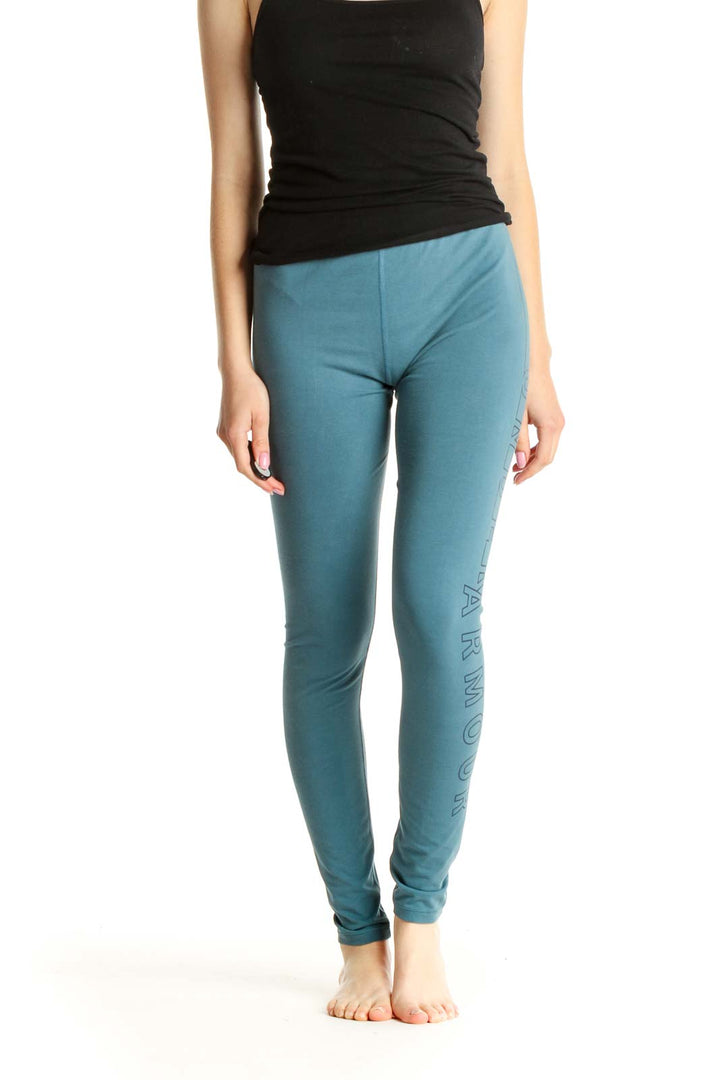 Blue Activewear Leggings