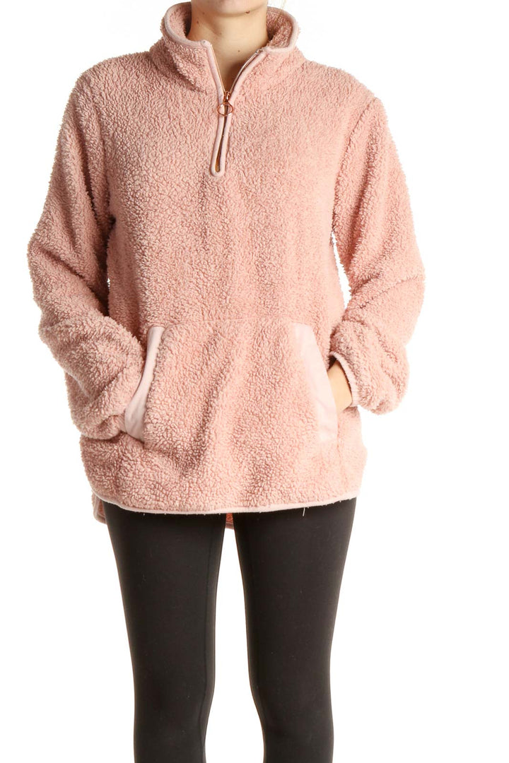 Pink Sherpa All Day Wear Sweater