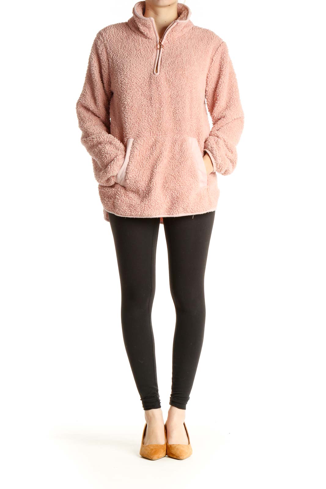 Pink Sherpa All Day Wear Sweater