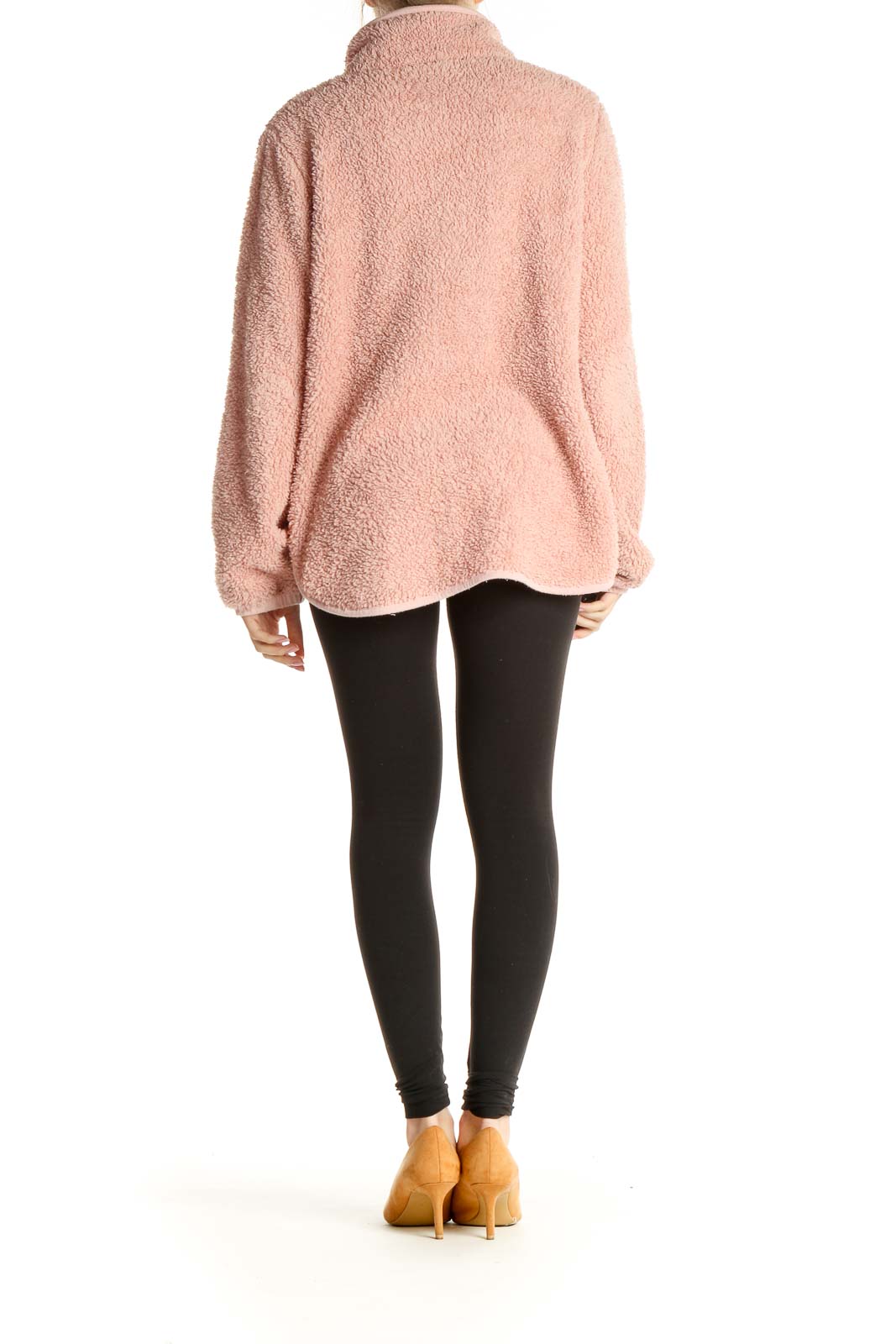 Pink Sherpa All Day Wear Sweater