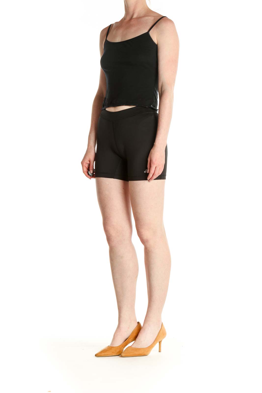 Black Activewear Shorts