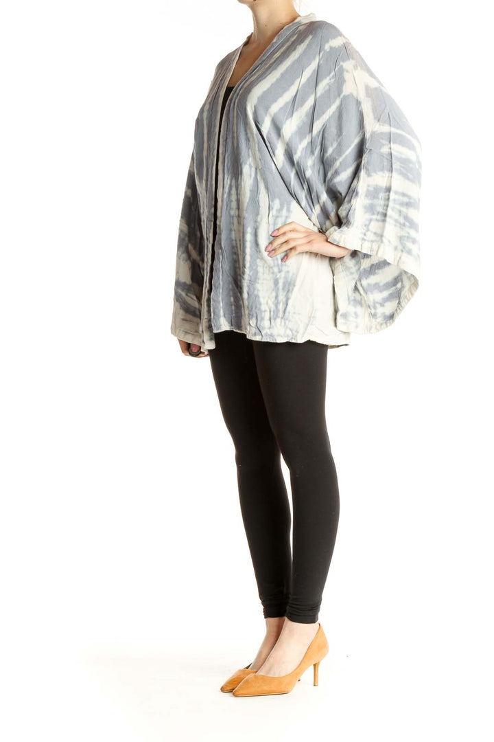 Blue Tie Dye Cardigan