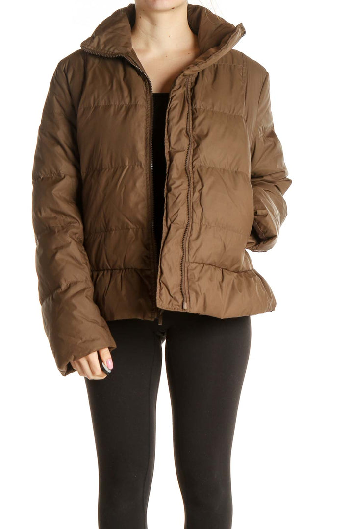 Brown Puffer Jacket