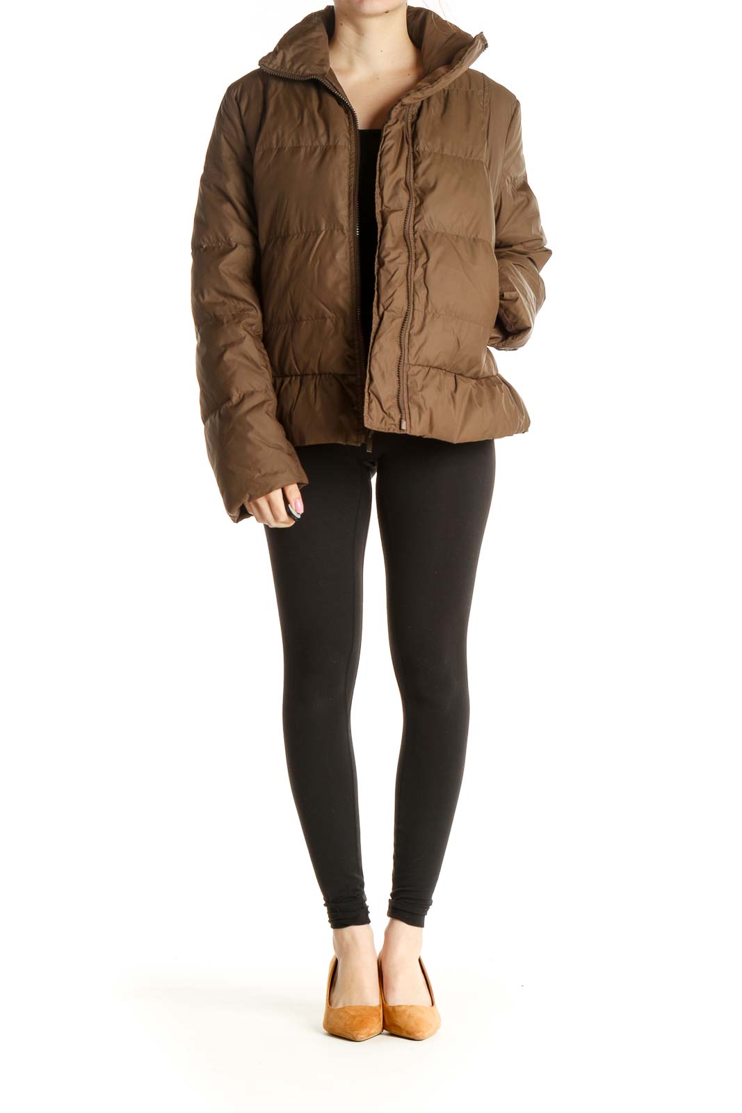 Brown Puffer Jacket