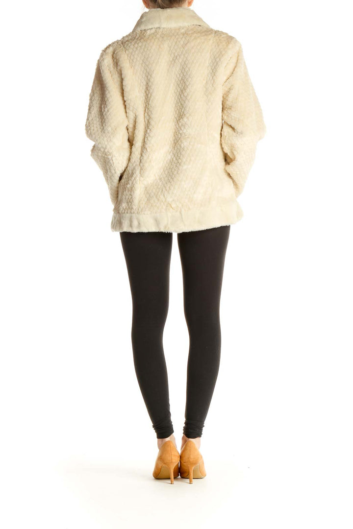 Beige Fur Jacket