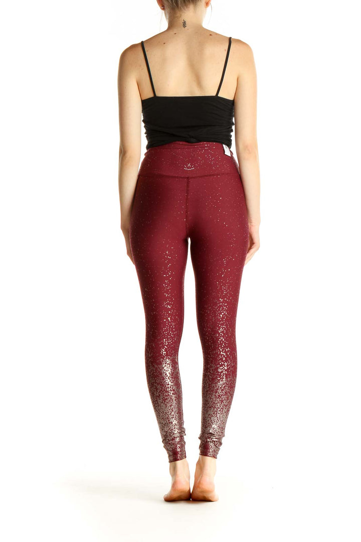 Red Activewear Leggings