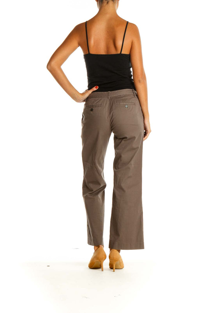 Brown All Day Wear Trousers