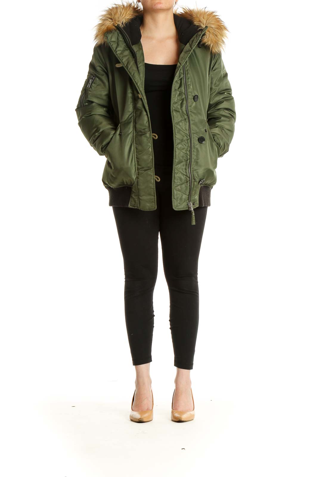 Green Parka Jacket