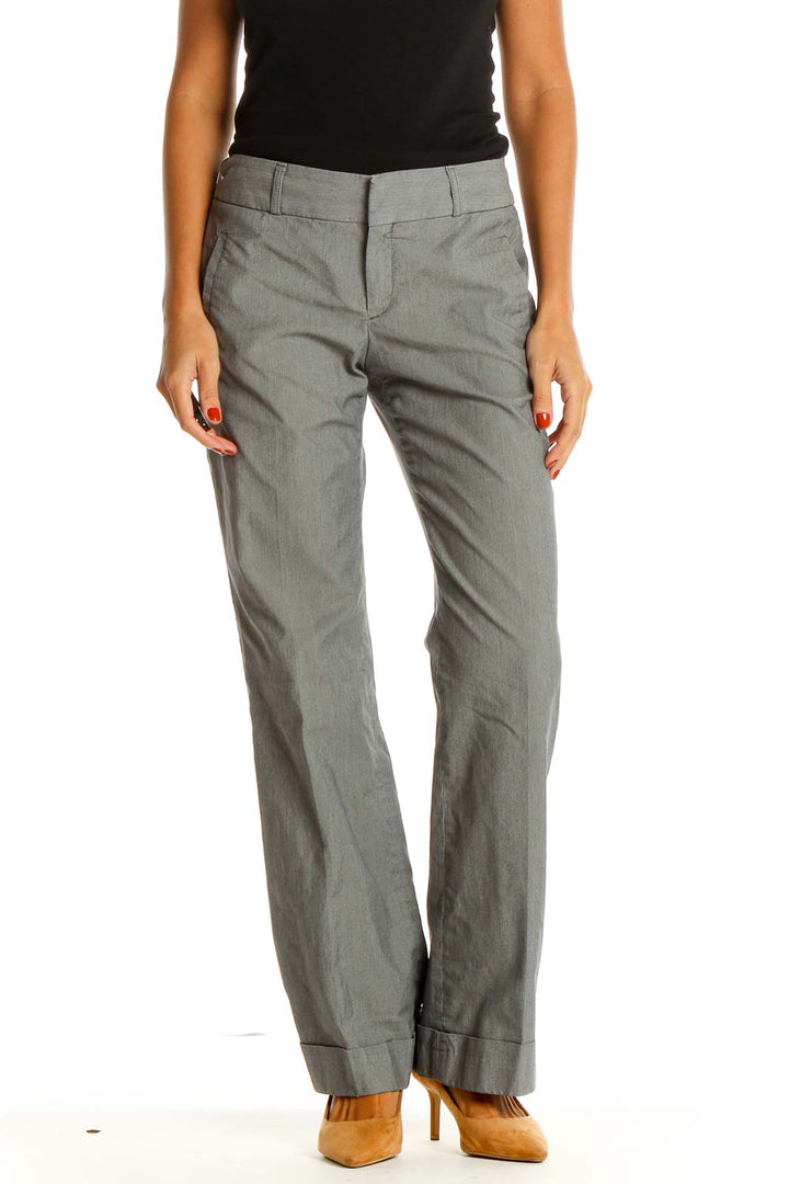 Gray Classic Trousers