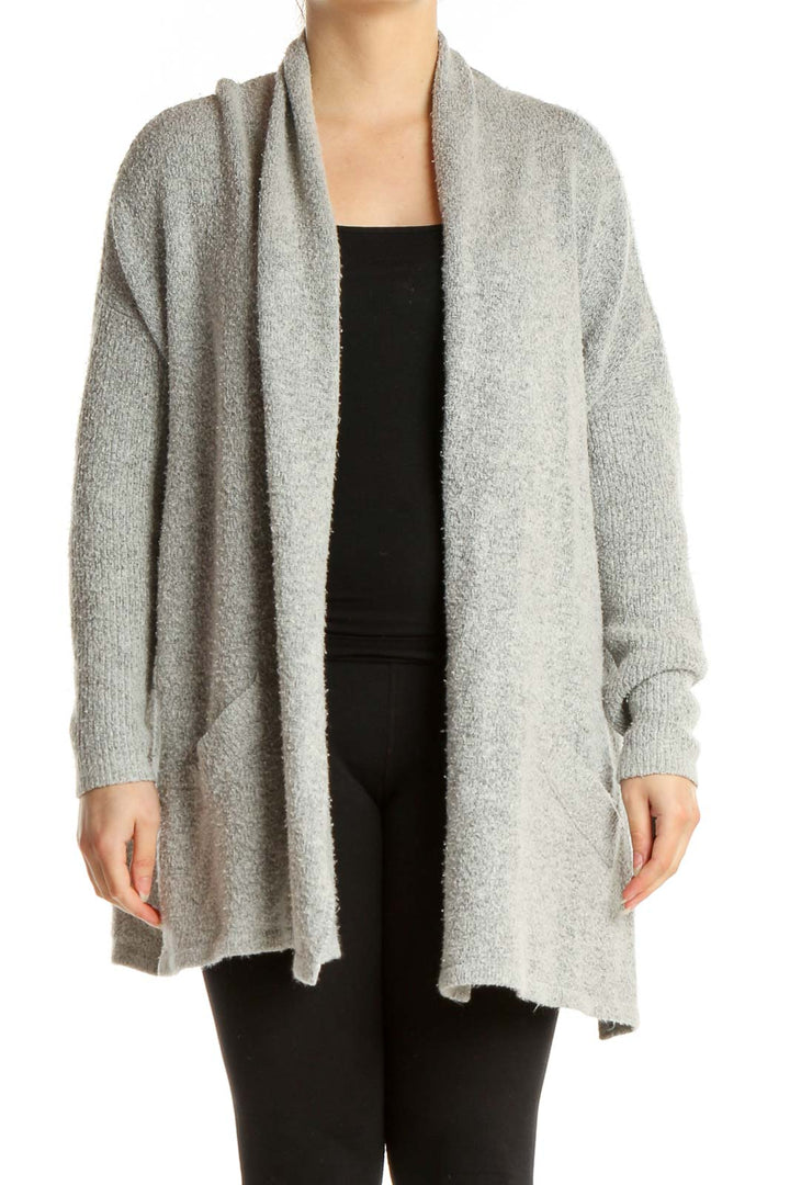 Gray Cardigan