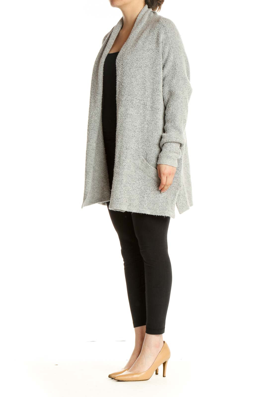 Gray Cardigan