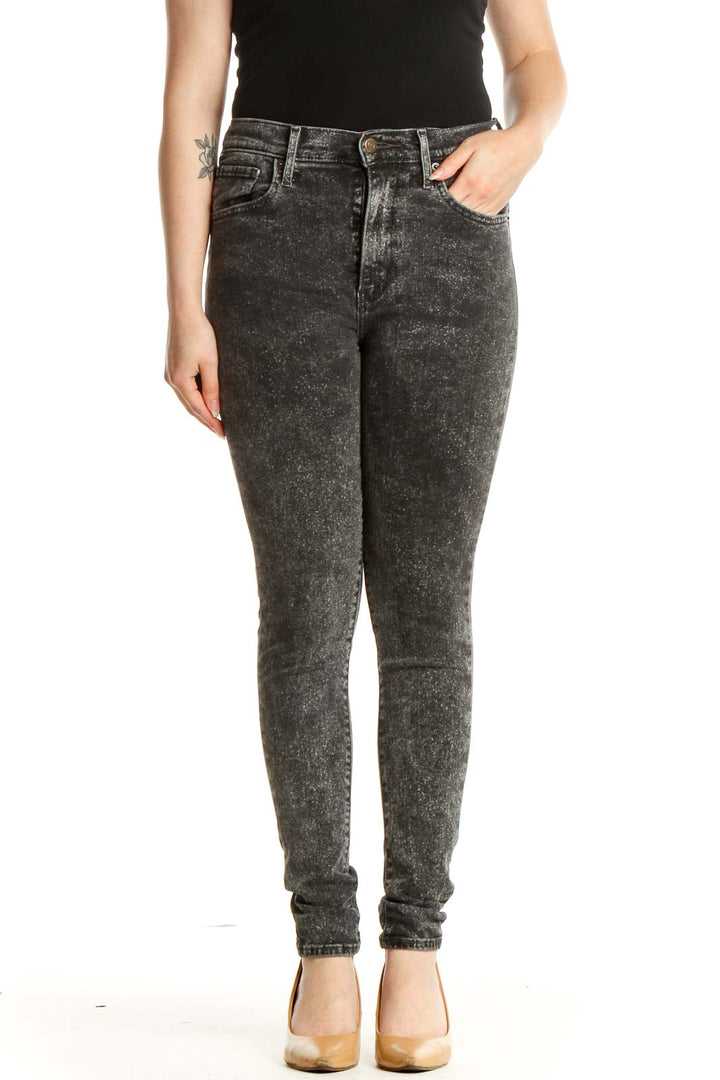 Gray Skinny Jeans