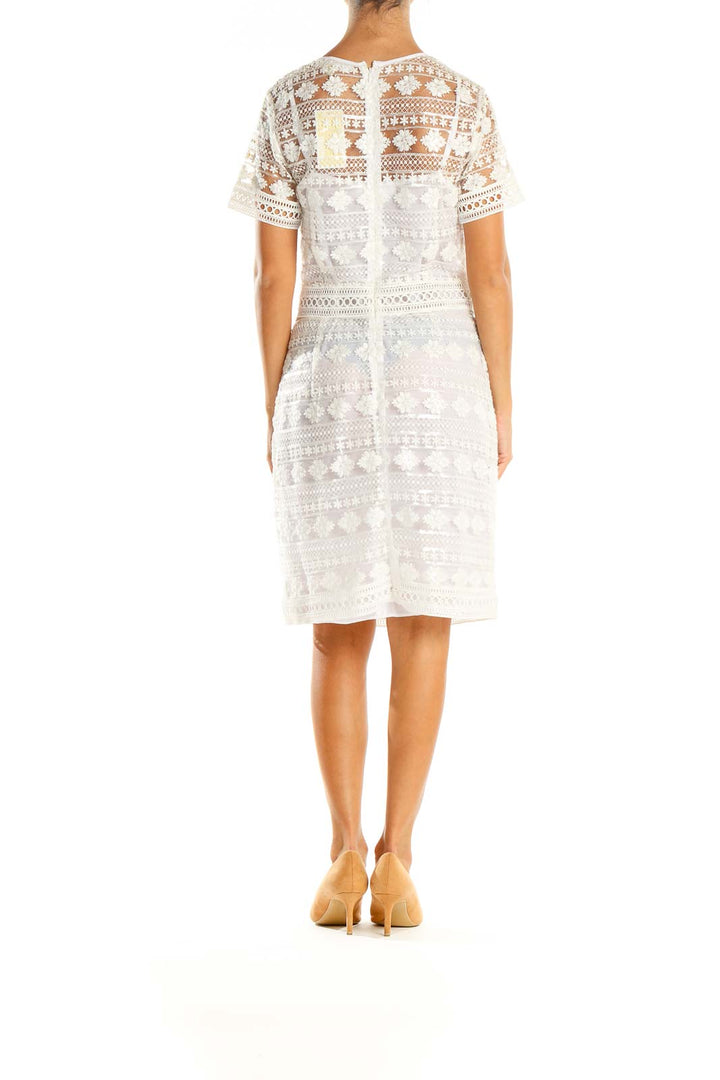 White Lace Day Dress