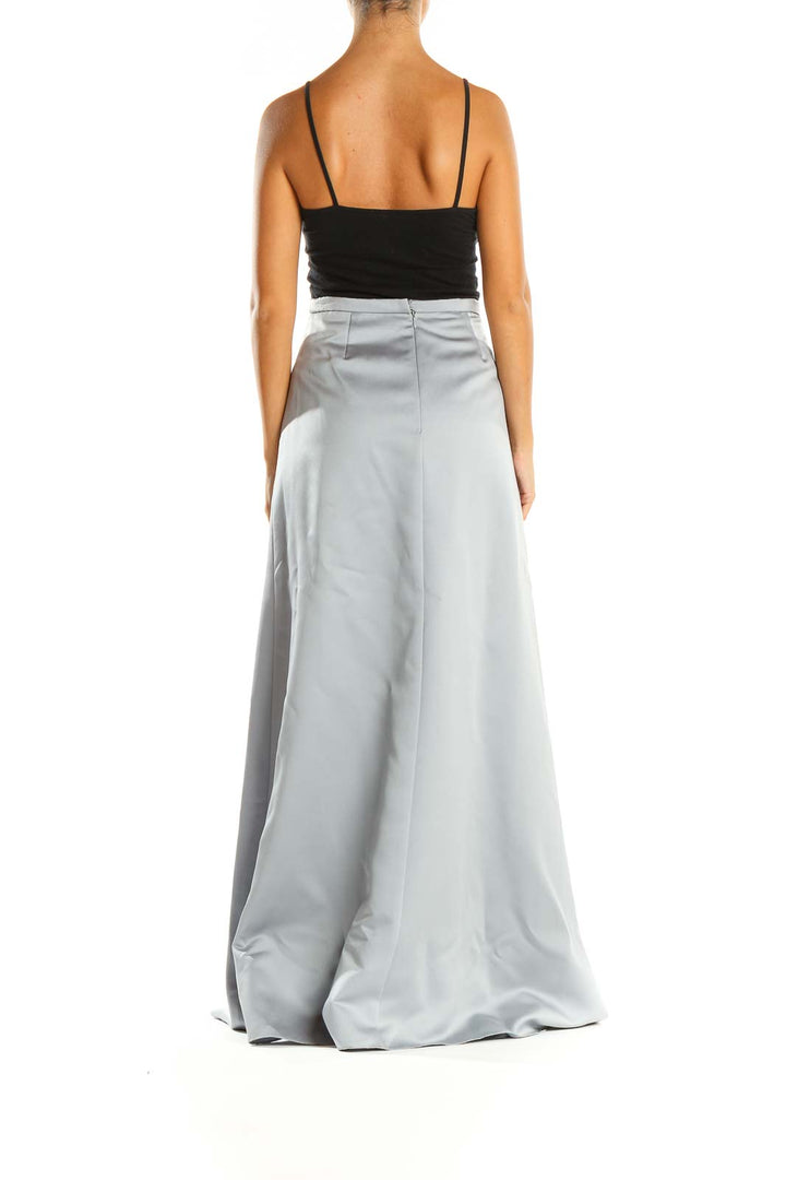 Gray Maxi Skirt