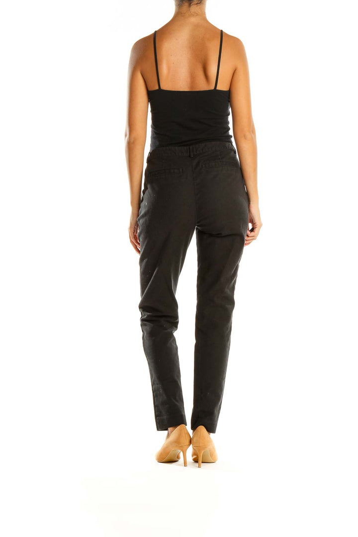 Black Zipper Pants