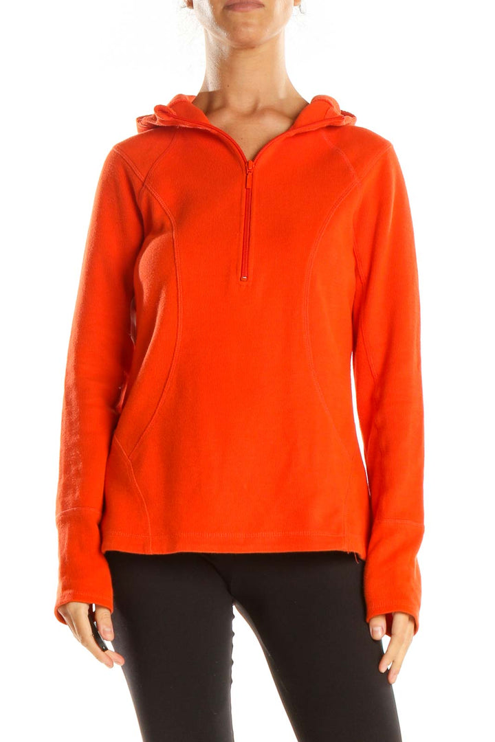 Orange Sweatshirt