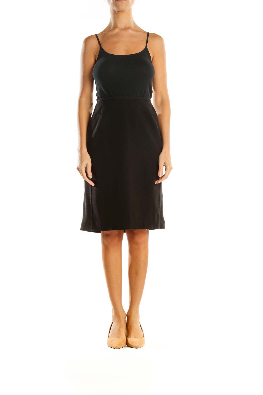 Black Brunch Pencil Skirt