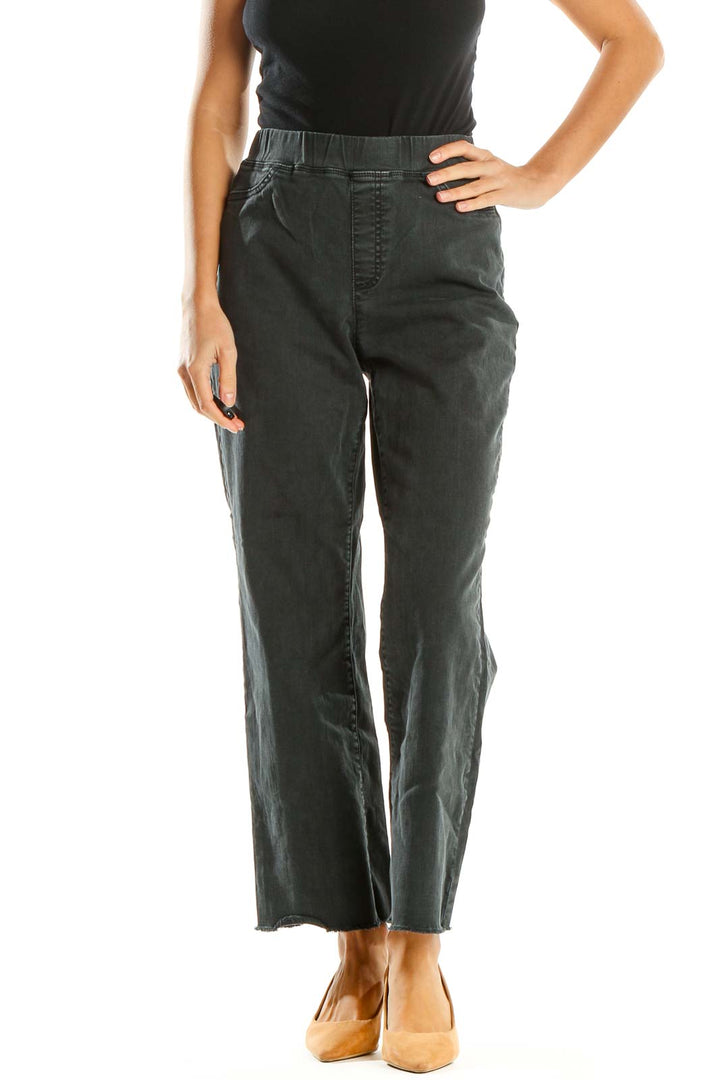 Black Straight Leg Jeans