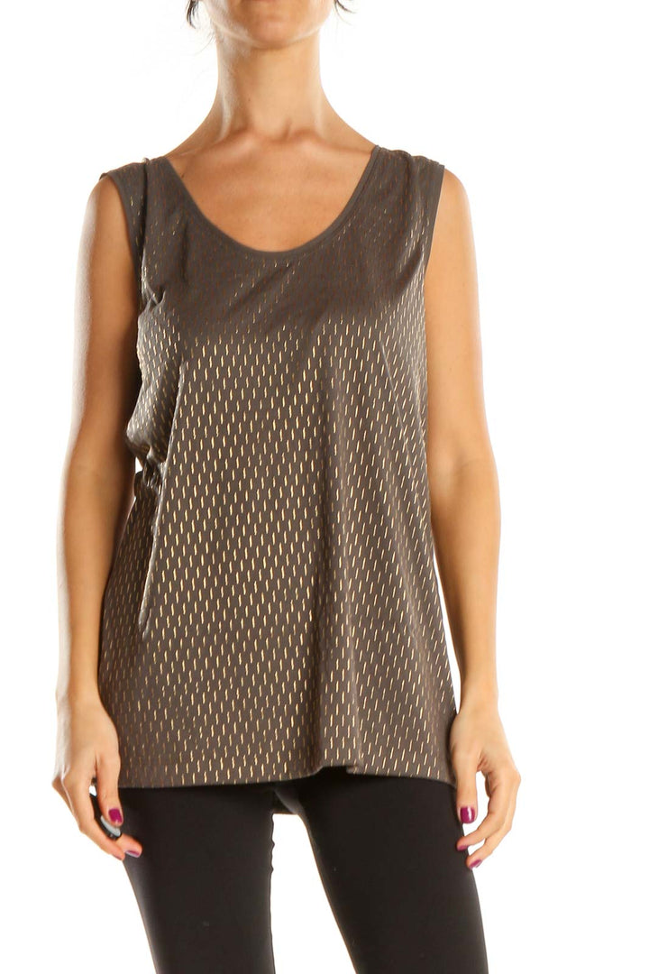 Brown Tank Top