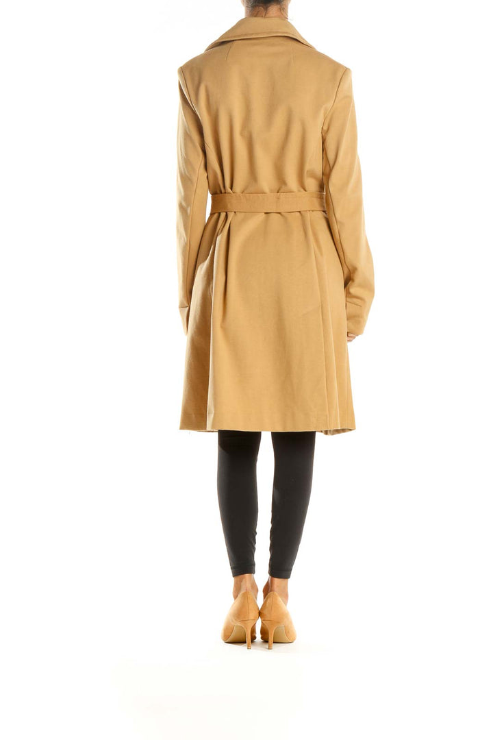 Beige Overcoat