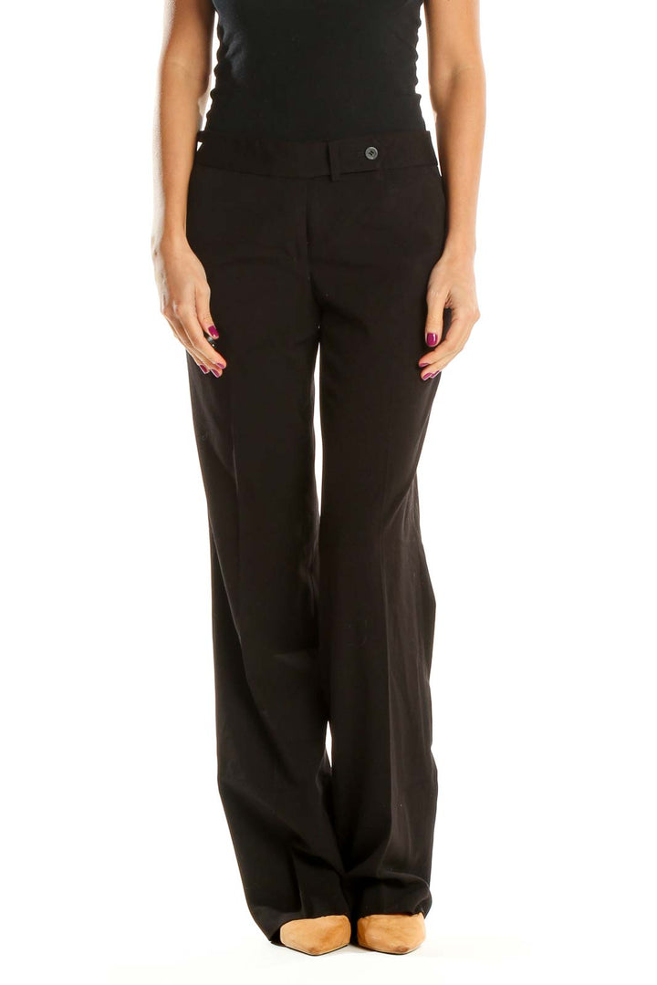 Black All Day Wear Trousers