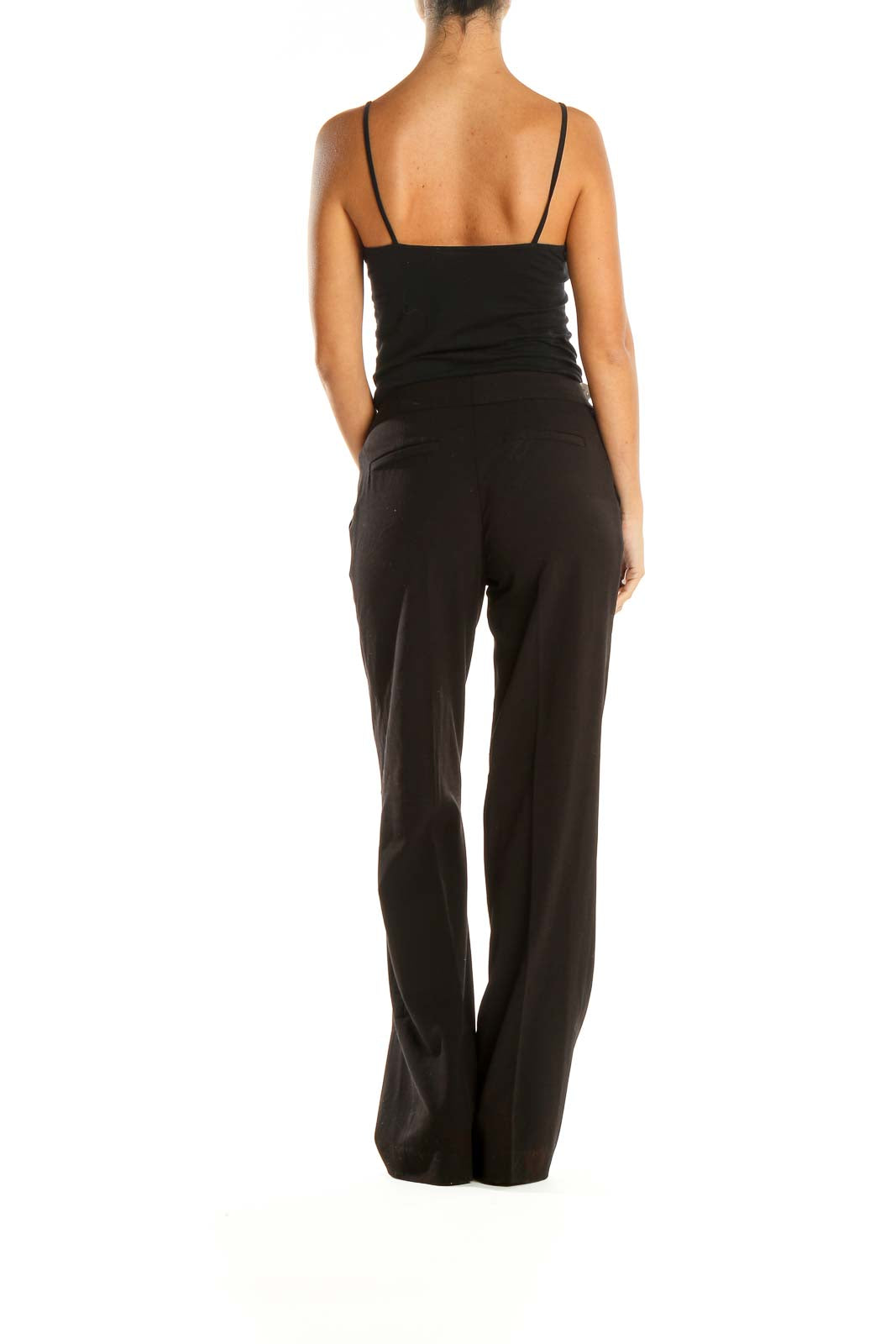 Black All Day Wear Trousers