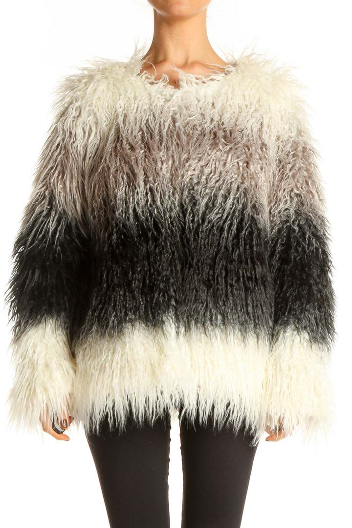 Beige Fur Jacket