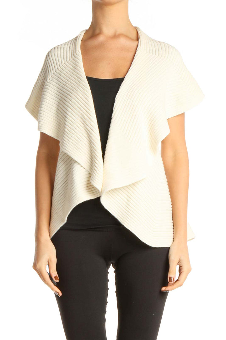 White Knitted Vest