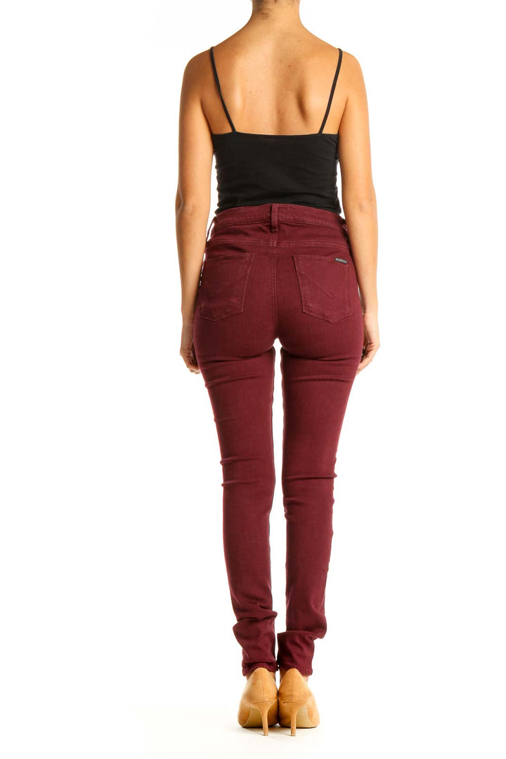 Red Skinny Jeans