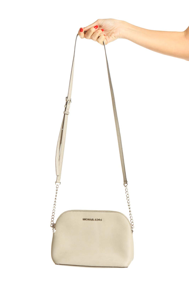 Beige Crossbody Bag