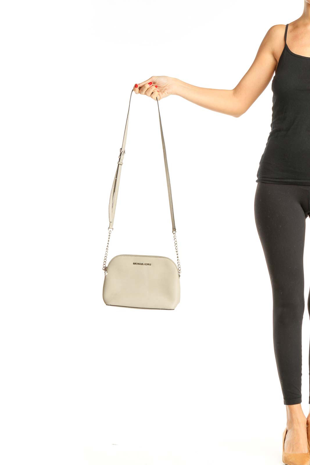 Beige Crossbody Bag