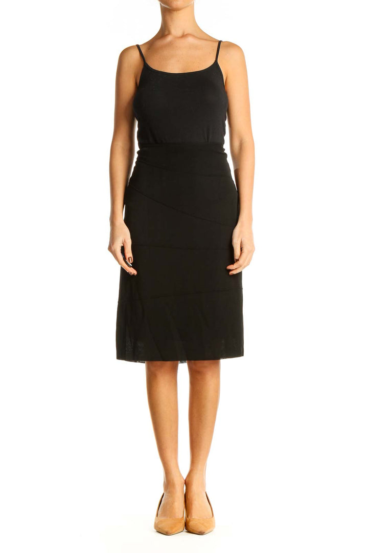 Black Classic Pencil Skirt