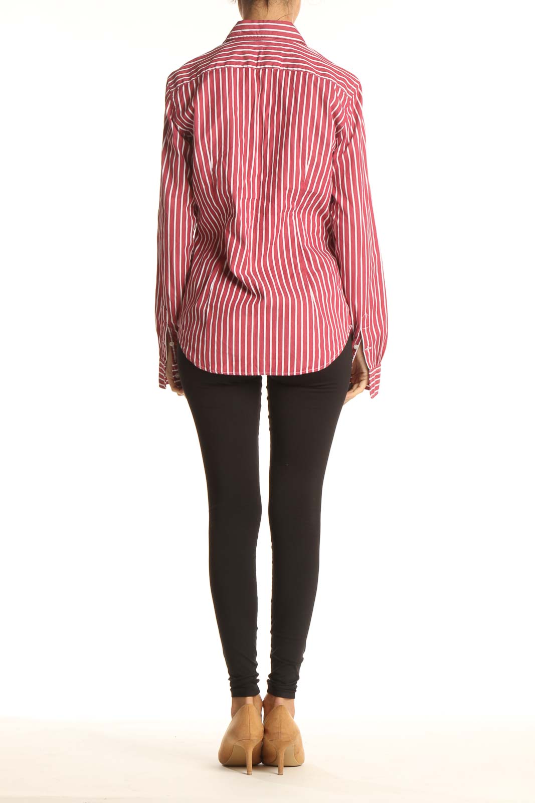 Red Striped All Day Wear Shirt