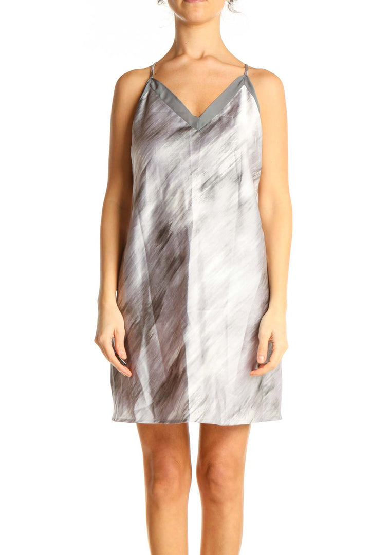 Gray Slip Dress