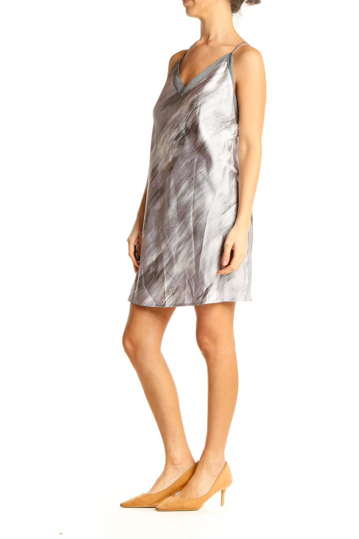 Gray Slip Dress