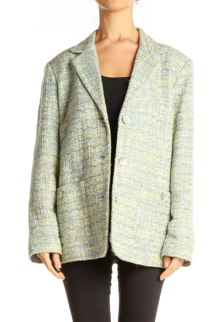 Green Tweed Blazer