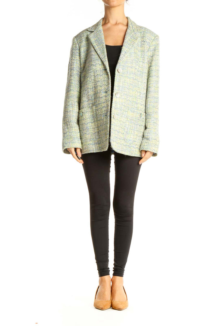 Green Tweed Blazer