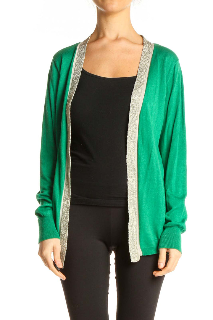 Green Cardigan