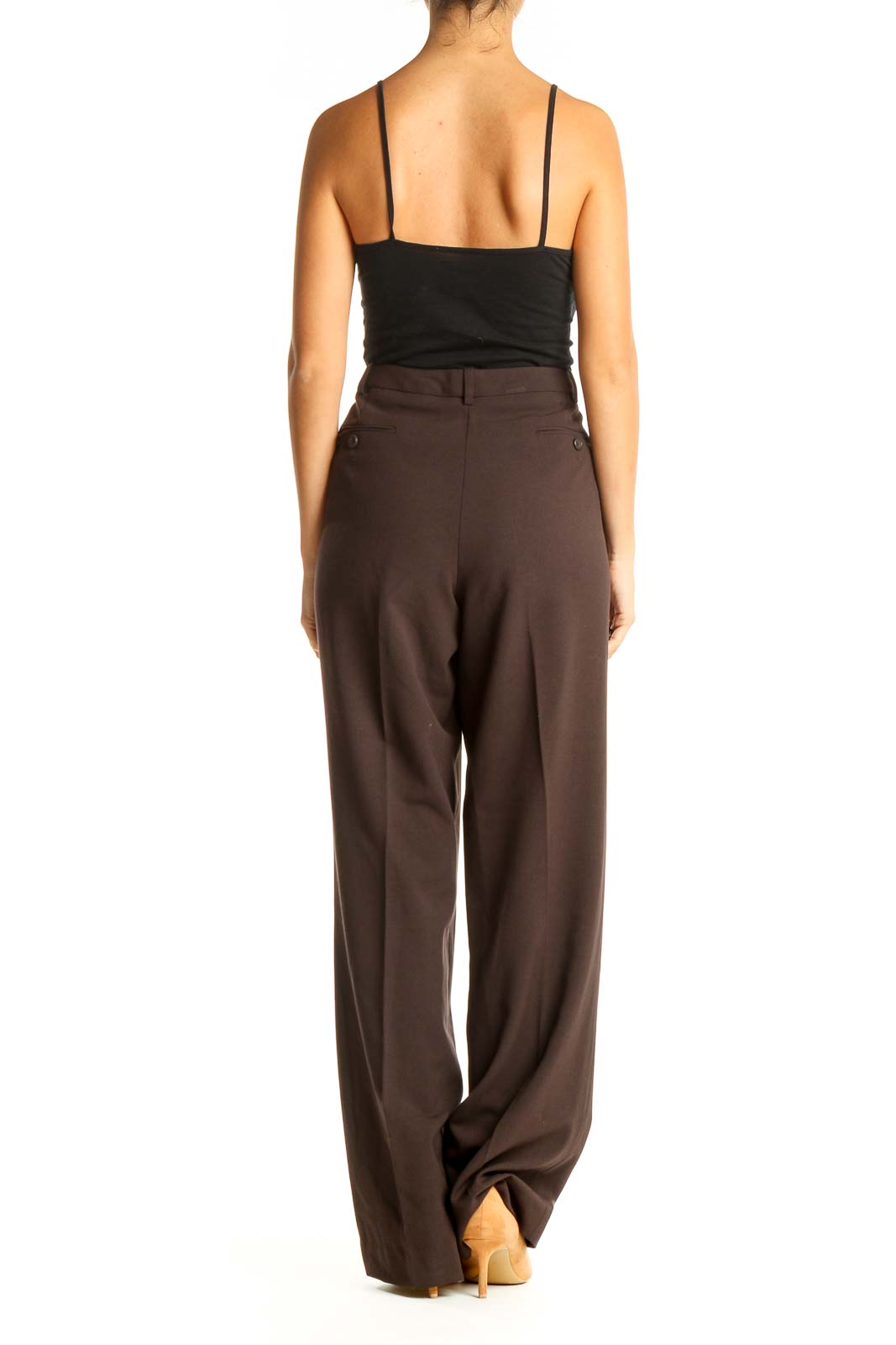 Brown All Day Wear Trousers