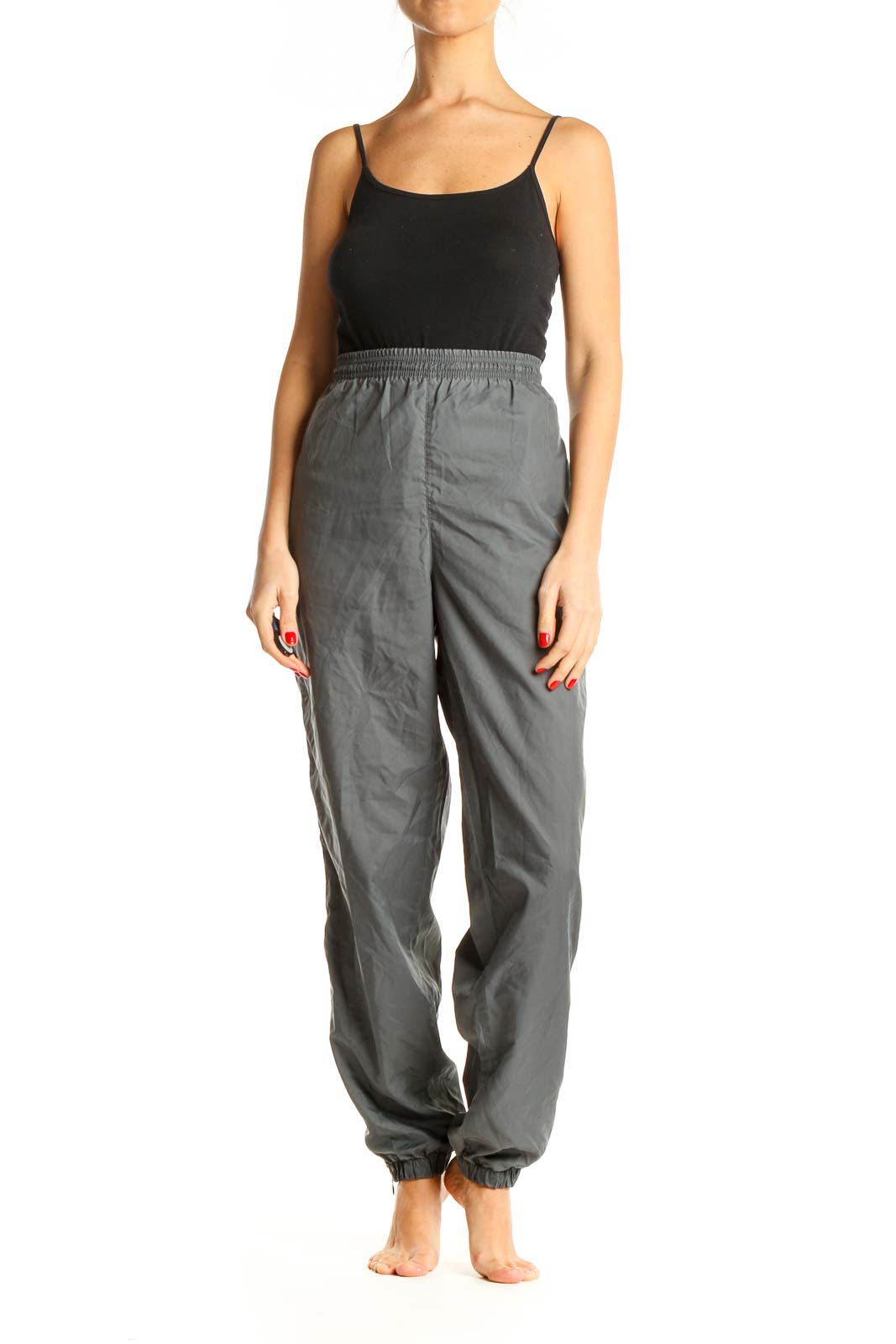 Gray Activewear Sweatpants