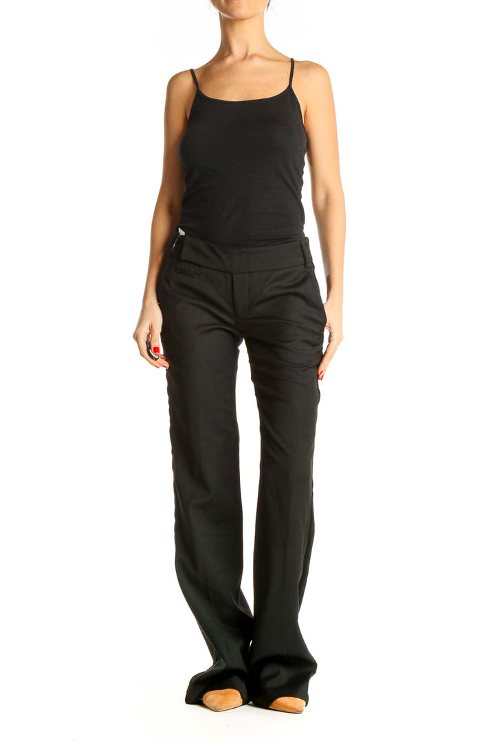 Black Casual Trousers