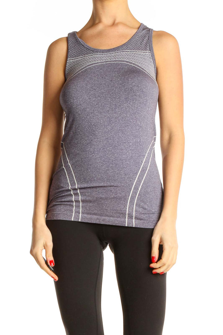 Gray Activewear Tank Top