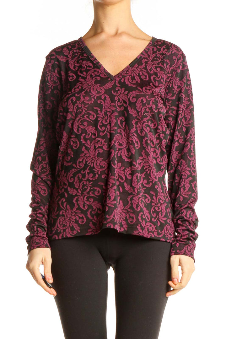 Pink Paisley Retro Blouse